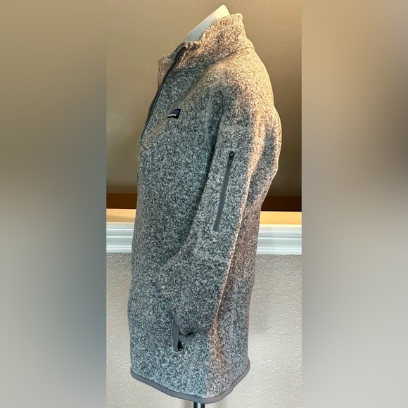 Patagonia Women's Birch White Better Sweater. Full Front Zipper Size Medium - Picture 2 of 15